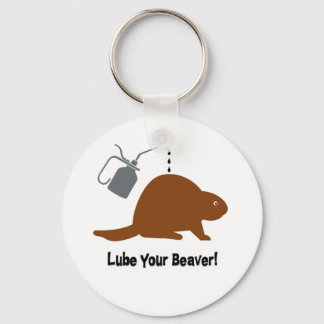 Lube Beaver Keychain