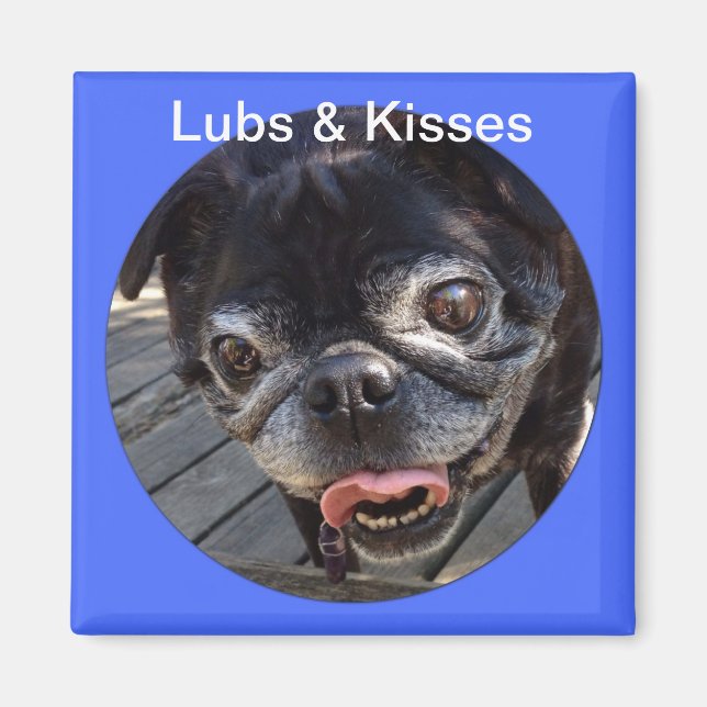 Lubs & Kisses Magnet (Front)