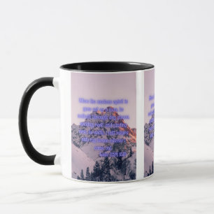 Luc 11:24 KJV Bible Verse Pic Mug Deux Tons