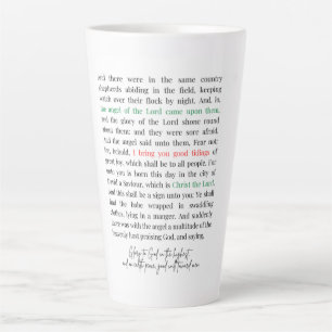 Luc 2:8 - 14 Tall Coffee Mug