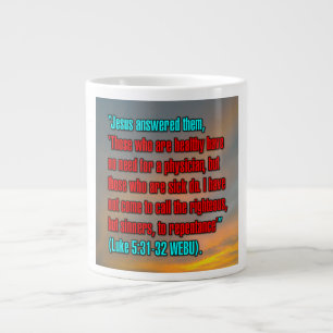 Luc 5:31-32 WEBU Mug