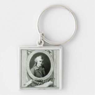 Luc de Clapiers  Marquis of Vauvenargues Keychain