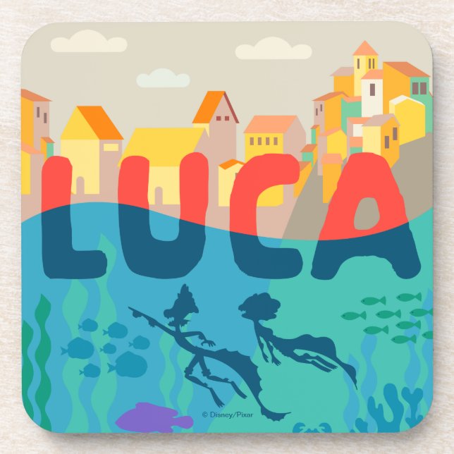 Luca | Above and Below with Alberto & Luca Coaster (Front)