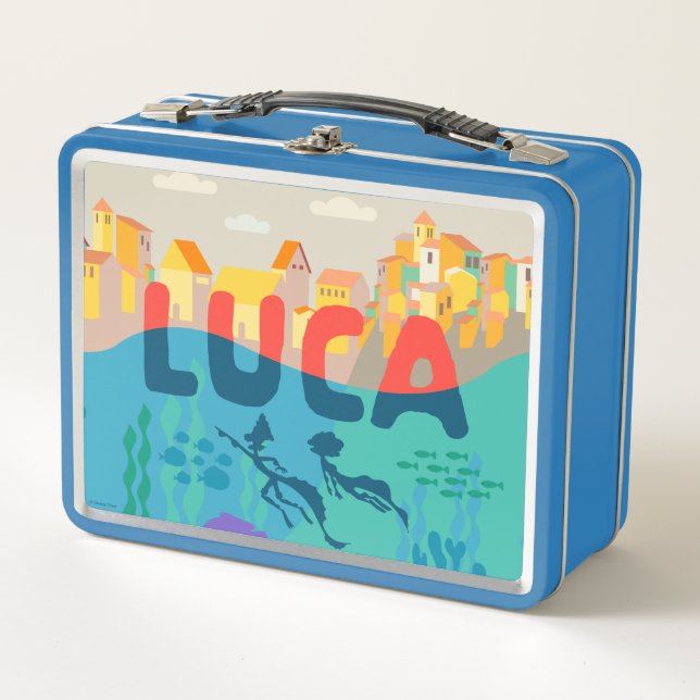 Luca | Above and Below with Alberto & Luca Metal Lunch Box (Front)