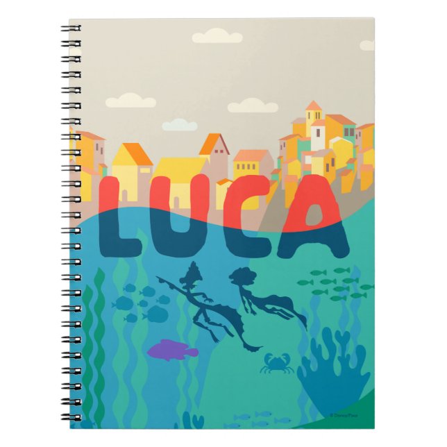 Luca | Above and Below with Alberto & Luca Notebook (Front)