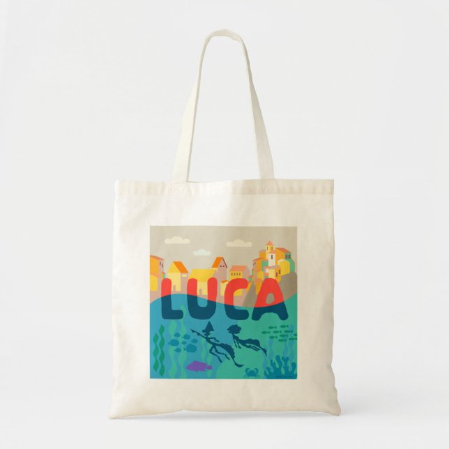 Luca | Above and Below with Alberto & Luca Tote Bag (Front)