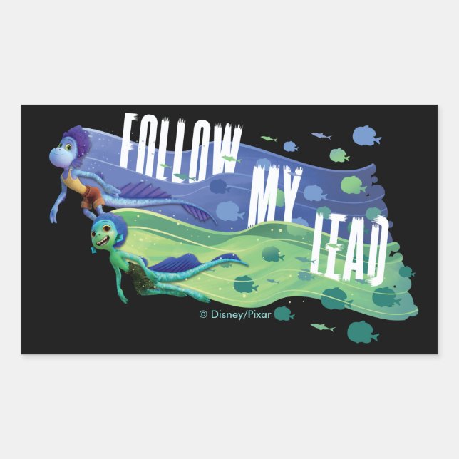 Luca | Alberto & Luca - Follow My Lead Sticker (Front)