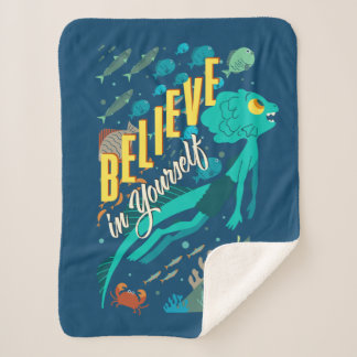 Luca | Believe in Yourself Sherpa Blanket
