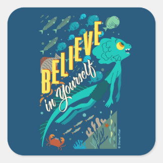 Luca | Believe in Yourself Square Sticker