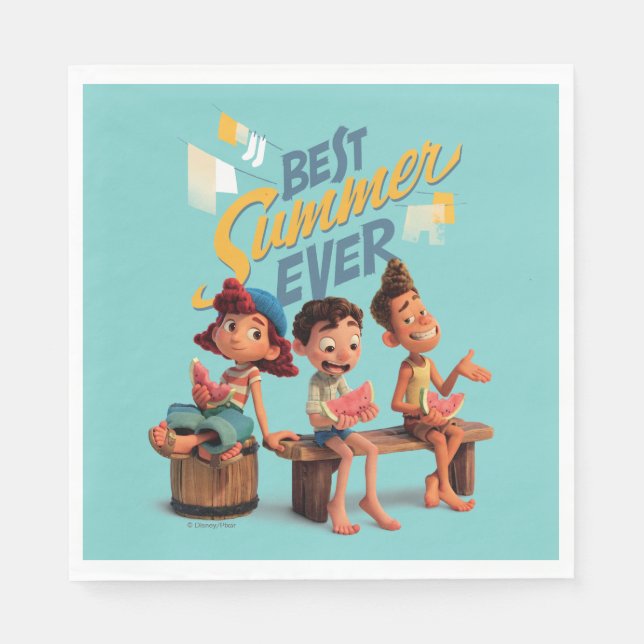 Luca | Best Summer Ever Napkin (Front)