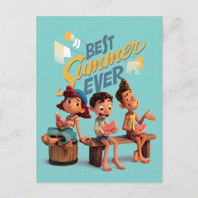 Luca | Best Summer Ever Postcard (Front)