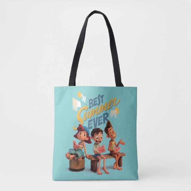 Luca | Best Summer Ever Tote Bag (Front)