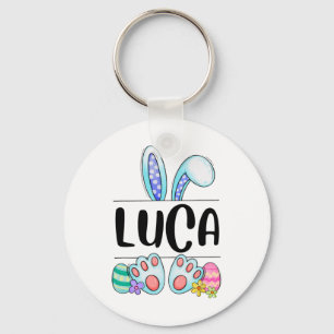 Luca Easter Bunny  Keychain