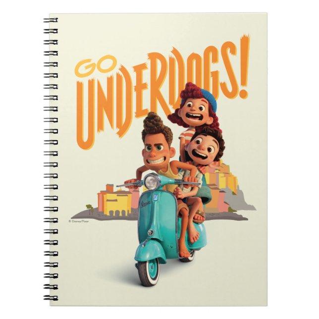 Luca | Go Underdogs! Notebook (Front)