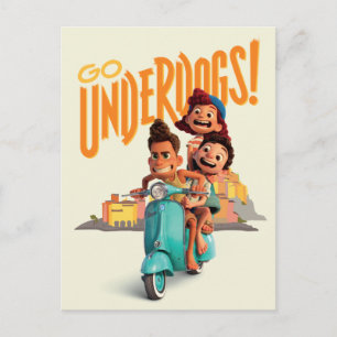 Luca   Go Underdogs! Postcard