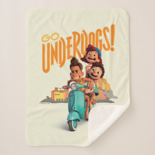 Luca Go Underdogs! Sherpa Blanket