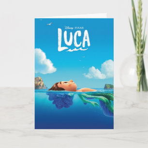 Luca Human & Sea Monster Luca Theatrical Poster Card
