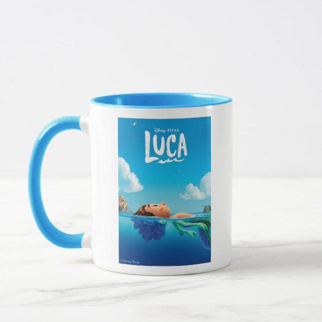 Luca | Human & Sea Monster Luca Theatrical Poster Mug (Left)