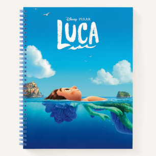Luca   Human & Sea Monster Luca Theatrical Poster Notebook