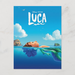Luca Human & Sea Monster Luca Theatrical Poster Postcard