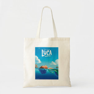 Luca Human & Sea Monster Luca Theatrical Poster Tote Bag