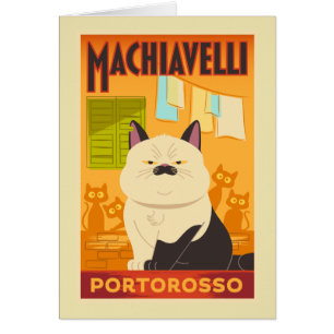 Luca   Illustration de chat Machiavelli