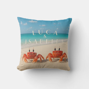 Luca & Isabella – Coussin d'extérieur personnalisé