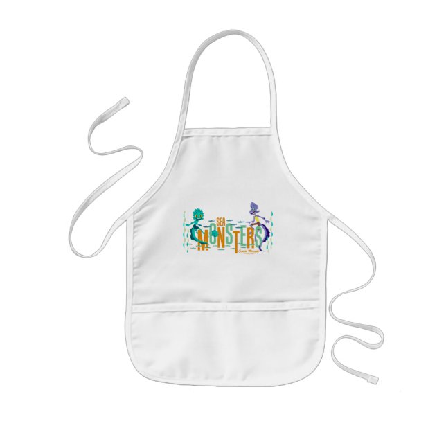 Luca | Sea Monsters Comin' Through! Kids Apron (Front)