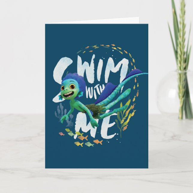 Luca | Swim With Me Card (Front)
