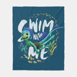 Luca   Swim With Me Fleece Blanket