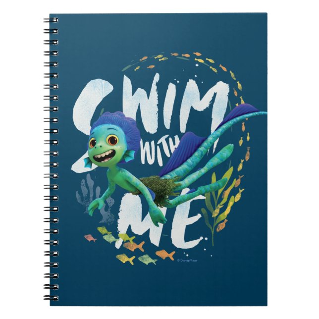 Luca | Swim With Me Notebook (Front)