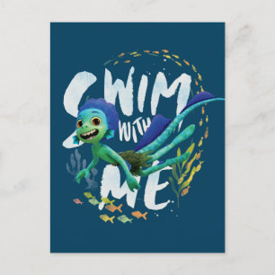 Luca Swim With Me Postcard