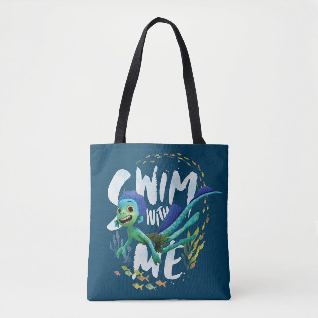 Luca | Swim With Me Tote Bag (Front)