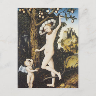 Lucas Cranach the Elder 1530s Postcard