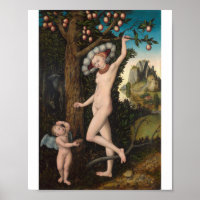 Lucas Cranach The Elder - Cupid Complaining