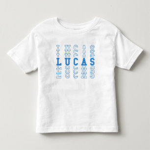 Lucas Custom Boy Name Toddler T-shirt