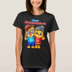 Lucas Family _ Grandma And Grandpa, The Best Grand T-Shirt