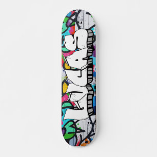 Lucas Graffiti Custom Personalized Cool Skateboard