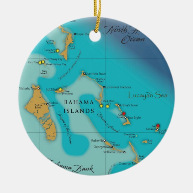 Lucayan Sea Ornament (Front)