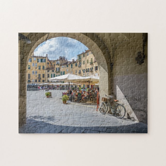 Lucca Piazza Anfiteatro puzzle (Horizontal)