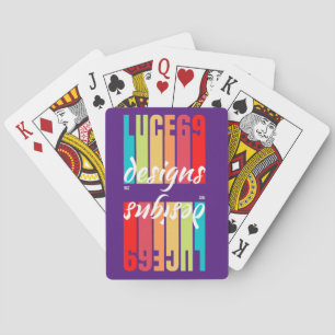 "LUCE69 DESIGNS" logo  Playing Cards