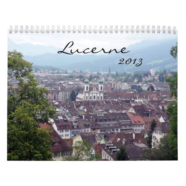 lucerne 2013 calendar (Cover)