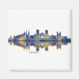 Lucerne Skyline Magnet