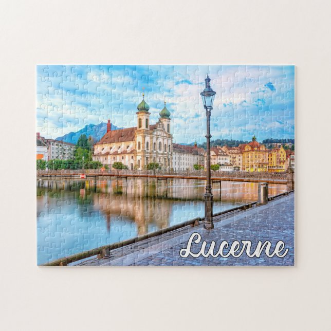Lucerne, Switzerland Jigsaw Puzzle (Horizontal)