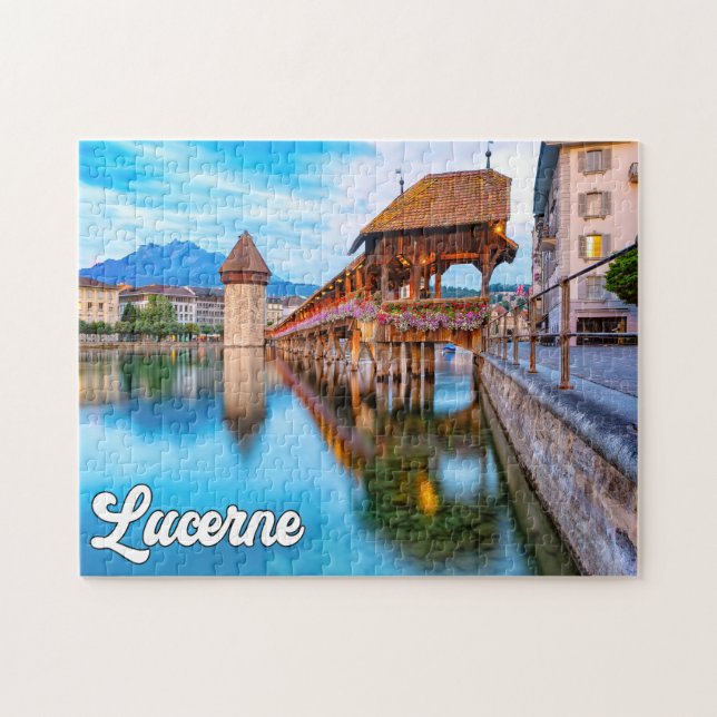 Lucerne, Switzerland Jigsaw Puzzle (Horizontal)