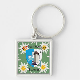 Lucerne Switzerland Keychain