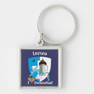 Lucerne Switzerland Keychain
