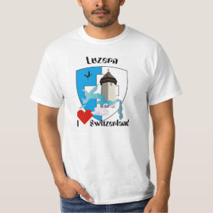 Lucerne Switzerland Suiss Svizzera Switzerland T-s T-Shirt