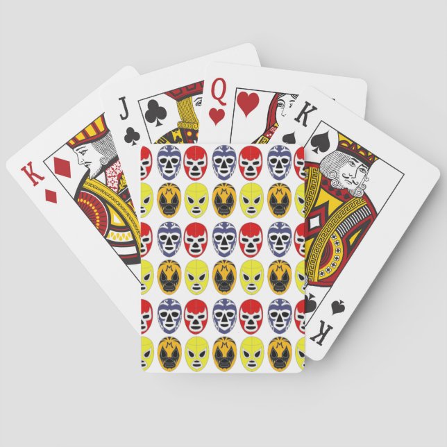 Lucha Cards (Back)