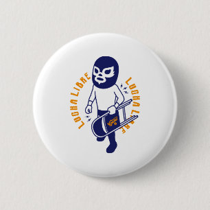 LUCHA LIBRE#131 2 INCH ROUND BUTTON